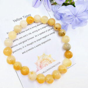 Yellow Topaz Bangle (8mm)