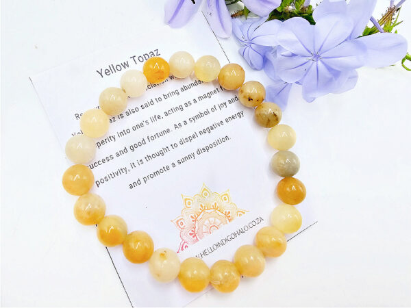 Yellow Topaz Bangle (8mm)
