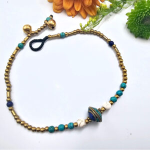 Nepali Bead & Bell Ankle Chain