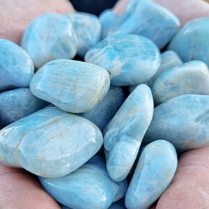 *Aquamarine Tumble Stones