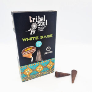 Tribal Soul White Sage Backflow Incense Cones