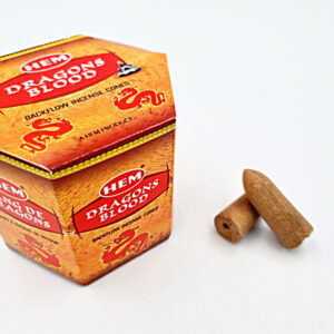 Dragons Blood Backflow Incense Cones (Pack Of 40)