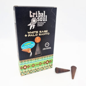Tribal Soul White Sage & Palo Santo Backflow Cones