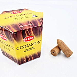 Hem Cinnamon Backflow Incense Cones (pack of 40)