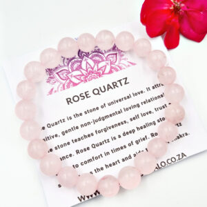 Rose Quartz Bangle (8mm)