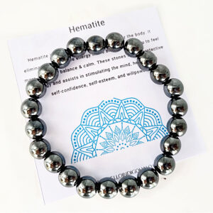 Hematite Bangle (8mm)