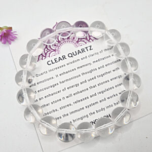 Clear Quartz Bangle (10mm)