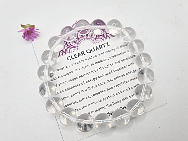 Clear Quartz Bangle (10mm)