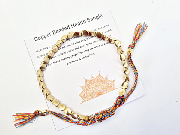 Copper Beads Bracelet