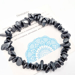 Hematite Chips Bangle