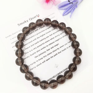 Smoky Quartz Bangle (8mm)