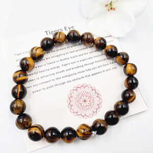 Tigers Eye Bangle (8mm)
