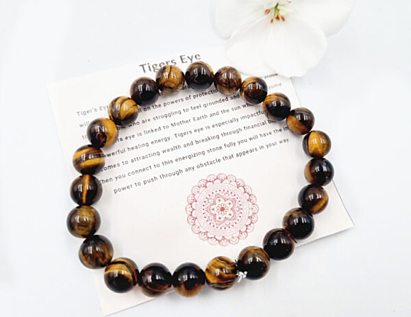 Tigers Eye Bangle (8mm)