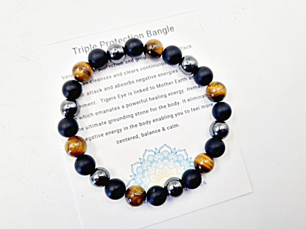 Triple Protection Bangle (8mm)