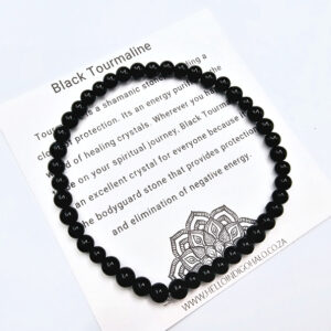 Black Tourmaline Bangle (4mm)