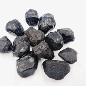 Black Obsidian Rough Crystal Pieces (Apache Tears)