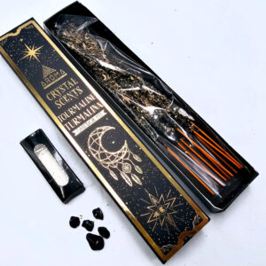 Aroma Crystal Scents (Black Tourmaline Smudge Kit)