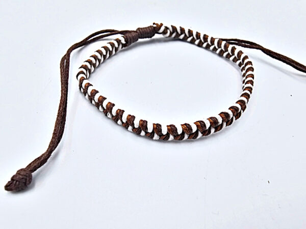 String Bracelet (Brown) Adjustable - Image 2