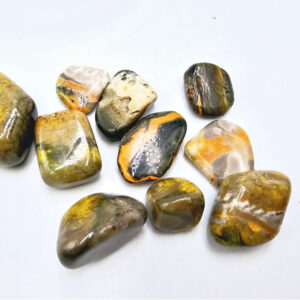 Bumble Bee Jasper Tumble Stones