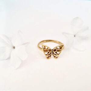 Butterfly Wings Ring (Brass)