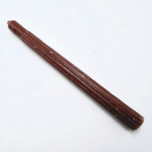 Brown Candles Solid 25cm - Single (Grounding)