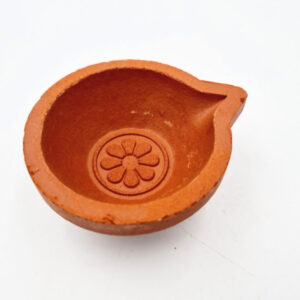 Clay Lamp/ Diya Pot (Single)