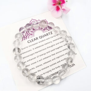 Clear Quartz Bangle (8mm)
