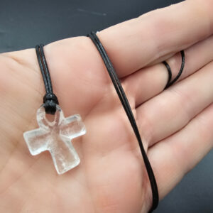 Clear Quartz Ankh Necklace Mini