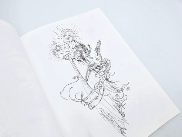 Llewellyns Shadowscapes Colouring Book (Stephanie Pui- Mun Law) - Image 2
