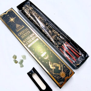 Aroma Crystal Scents (Green Aventurine Smudge Kit)
