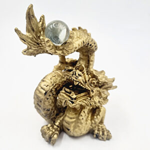 NEW dragon with glass ball