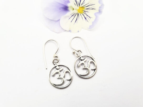 Om Sign Earrings