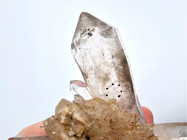 Smoky Quartz Cluster A (134g) Enhydro's X5 RARE - Image 3