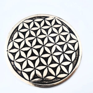 Flower Of Life Incense Holder Metal