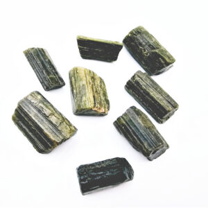 Green Tourmaline Mini Chunks Rough (Approx 2cm)