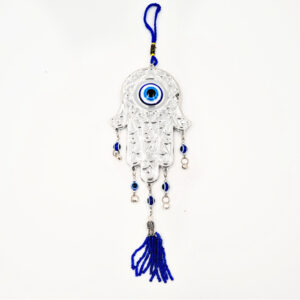 Hamsa Hand Hanging Evil Eye (24cm)
