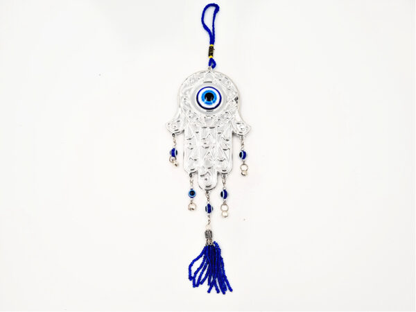 Hamsa Hand Hanging Evil Eye (24cm)