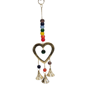 Heart Chime Brass (30cm)