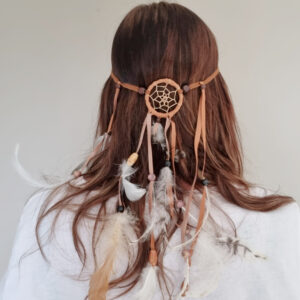 Hippie Dream Catcher Feather Headband