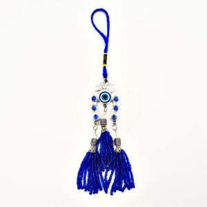 Horse Shoe Hanging Talisman With Evil Eye