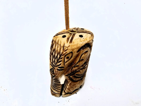 Elephant Incense Holder(Hand Carved Yak) - Image 2