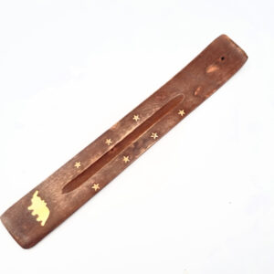 Elephant Incense holder Flat Wooden