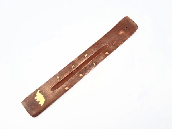 Elephant Incense holder Flat Wooden