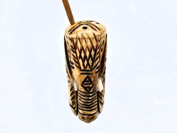 Elephant Incense Holder(Hand Carved Yak) - Image 3
