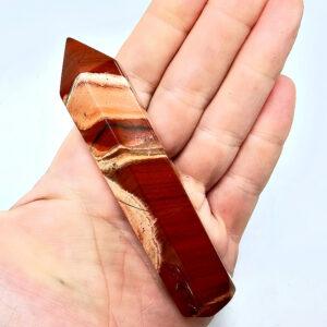 Red Jasper Crystal Point A (10cm)