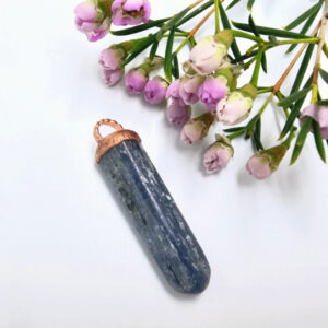 Kyanite Polished Copper Pendant B