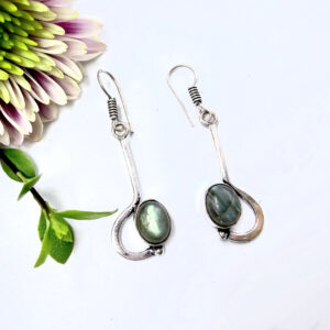 Labradorite Earrings Free Spirit