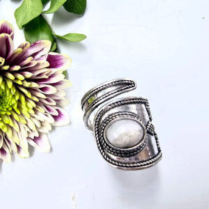 Moonstone Wrap Ring