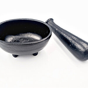 Oval Iron Pestle & Mortar (8cm)
