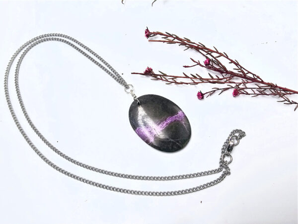 Atlantasite Necklace Oval - Image 2